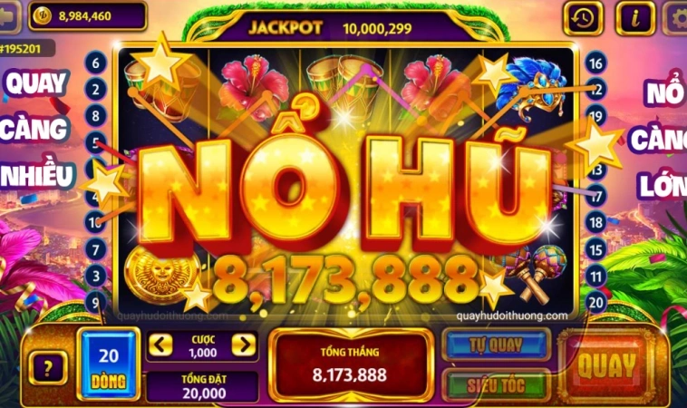 Nổ Hũ Đại Gia Tại VN88: Trải Nghiệm Game Slot Đỉnh Cao